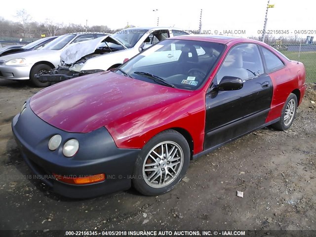 JH4DC4450XS014306 - 1999 ACURA INTEGRA LS RED photo 2