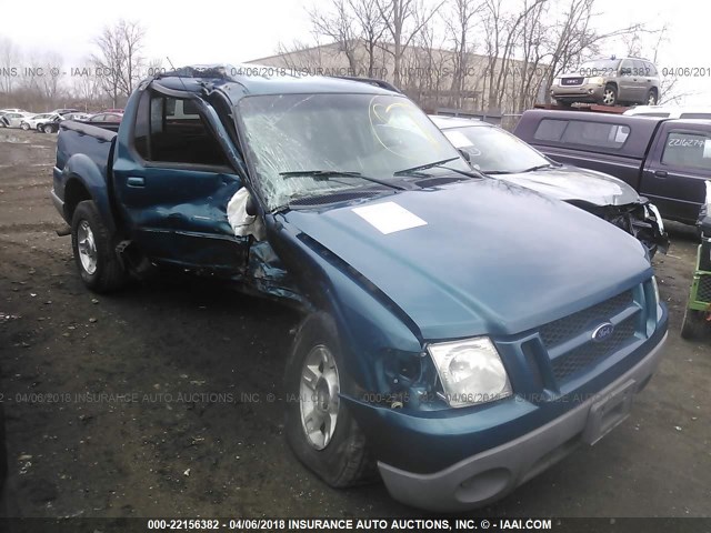 1FMZU77E21UC14080 - 2001 FORD EXPLORER SPORT TR  BLUE photo 6