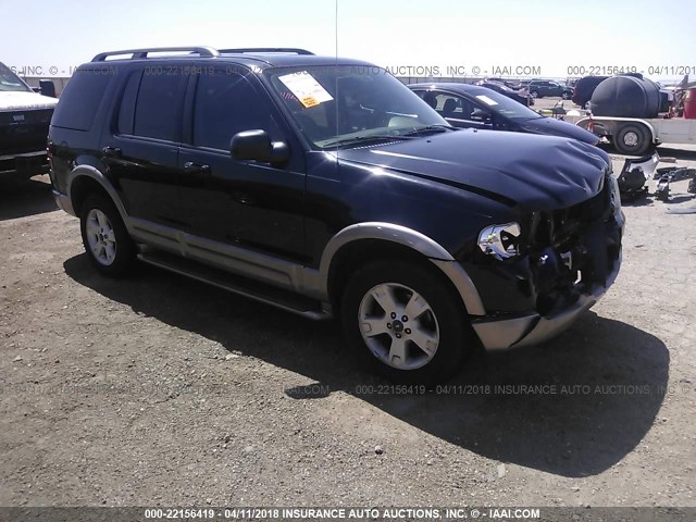 1FMZU64K03UB43503 - 2003 FORD EXPLORER EDDIE BAUER BLACK photo 1