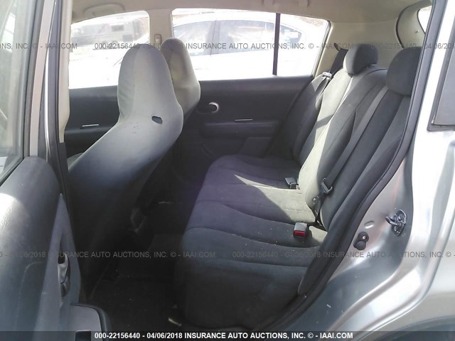 3N1BC13E38L368591 - 2008 NISSAN VERSA S/SL TEAL photo 8