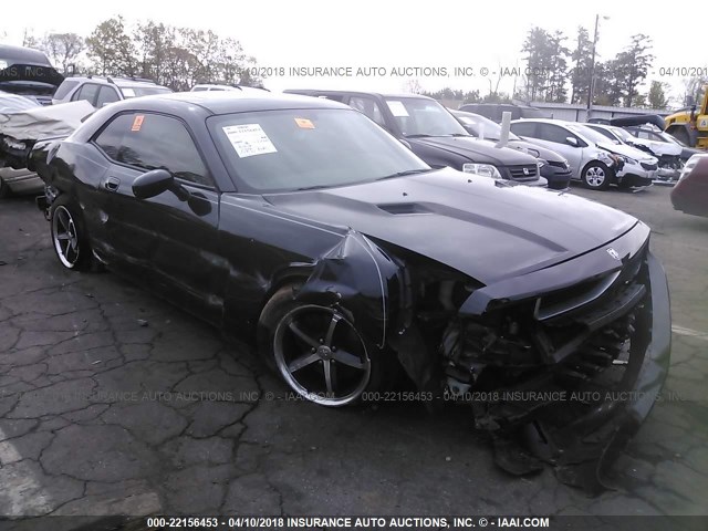 2B3CJ4DV7AH159166 - 2010 DODGE CHALLENGER SE BLACK photo 1