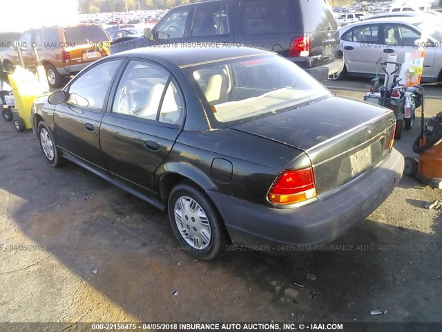 1G8ZH5287XZ247984 - 1999 SATURN SL1 GREEN photo 3