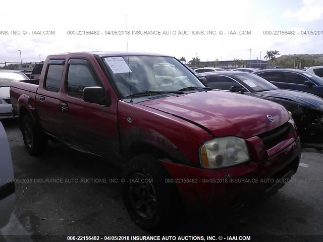 1N6ED27T64C405562 - 2004 NISSAN FRONTIER CREW CAB XE V6 RED photo 6