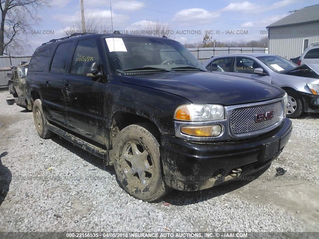 1GKFK66U14J317291 - 2004 GMC YUKON XL DENALI BLACK photo 1