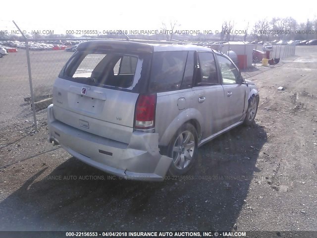 5GZCZ53487S823559 - 2007 SATURN VUE SILVER photo 4