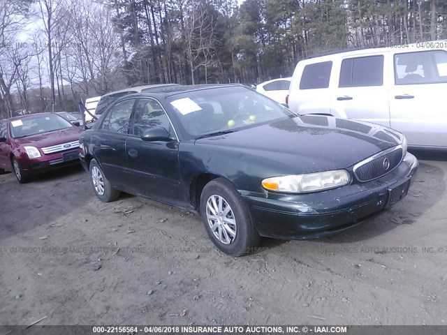 2G4WS52J651105964 - 2005 BUICK CENTURY CUSTOM GREEN photo 1