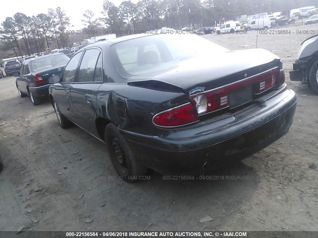 2G4WS52J651105964 - 2005 BUICK CENTURY CUSTOM GREEN photo 3