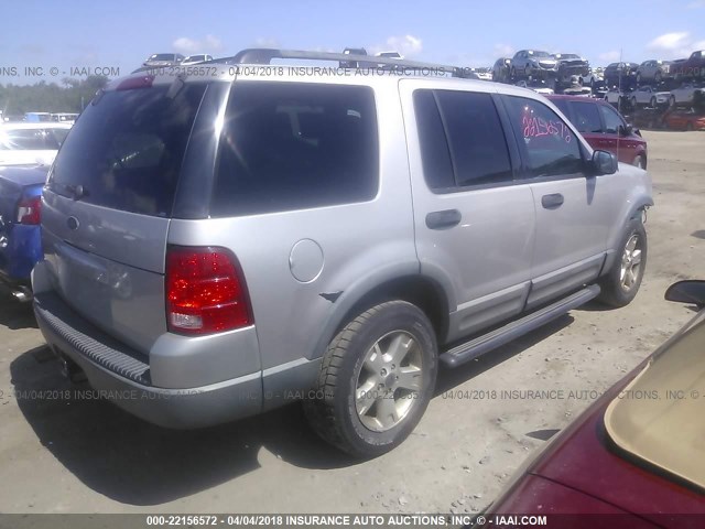 1FMZU73K43UC24723 - 2003 FORD EXPLORER XLT/XLT SPORT/NBX SILVER photo 4