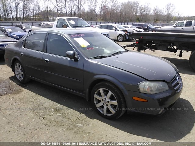 JN1DA31A53T424917 - 2003 NISSAN MAXIMA GLE/SE GRAY photo 1