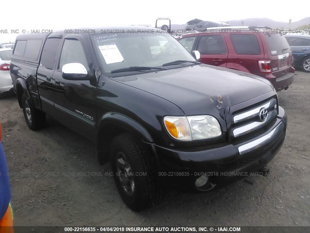 5TBBT441X6S474708 - 2006 TOYOTA TUNDRA ACCESS CAB SR5 BLACK photo 1