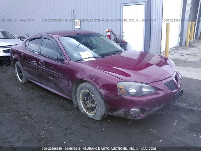 2G2WP522951278266 - 2005 PONTIAC GRAND PRIX RED photo 1