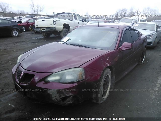 2G2WP522951278266 - 2005 PONTIAC GRAND PRIX RED photo 6
