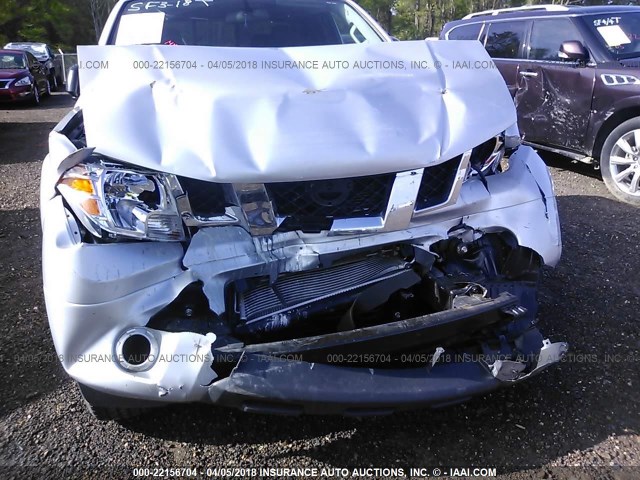 1N6BD0CT5GN785631 - 2016 NISSAN FRONTIER S/SV SILVER photo 6