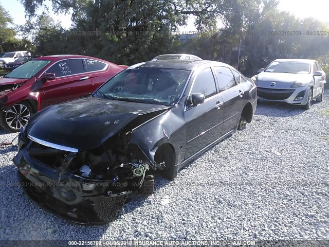 JNKAY01E56M104474 - 2006 INFINITI M35 SPORT BLACK photo 2