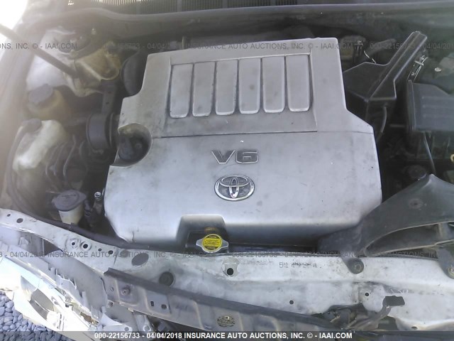 4T1BK46K07U513847 - 2007 TOYOTA CAMRY NEW GENERAT LE/XLE/SE WHITE photo 10