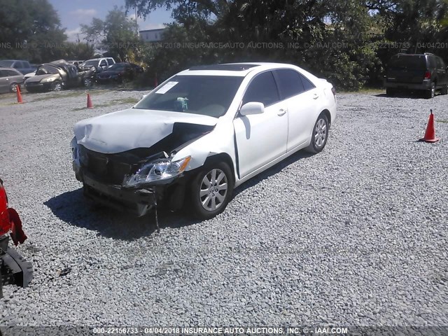 4T1BK46K07U513847 - 2007 TOYOTA CAMRY NEW GENERAT LE/XLE/SE WHITE photo 2