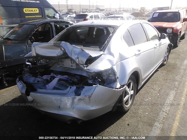 JHMCP26828C042728 - 2008 HONDA ACCORD EXL GRAY photo 4