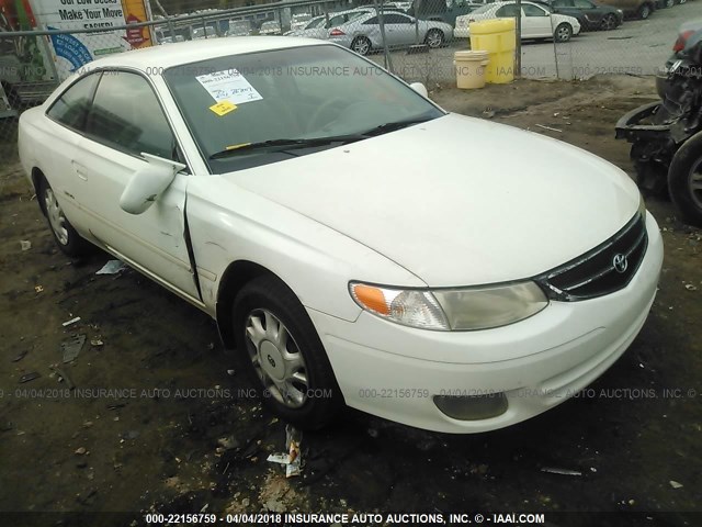 2T1CF22P7YC328678 - 2000 TOYOTA CAMRY SOLARA SE/SLE WHITE photo 1