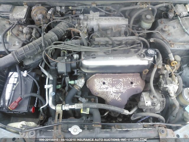 1HGCD5634VA224245 - 1997 HONDA ACCORD LX/EX GREEN photo 10