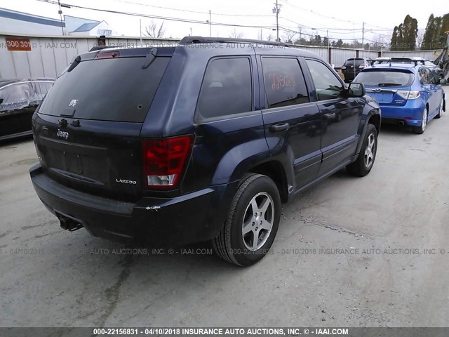 1J4GR48K55C577589 - 2005 JEEP GRAND CHEROKEE LAREDO/COLUMBIA/FREEDOM 海军蓝 照片 4