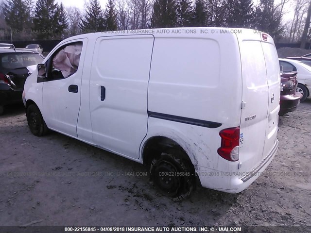 3N6CM0KN3HK696378 - 2017 NISSAN NV200 2.5S/2.5SV WHITE photo 3