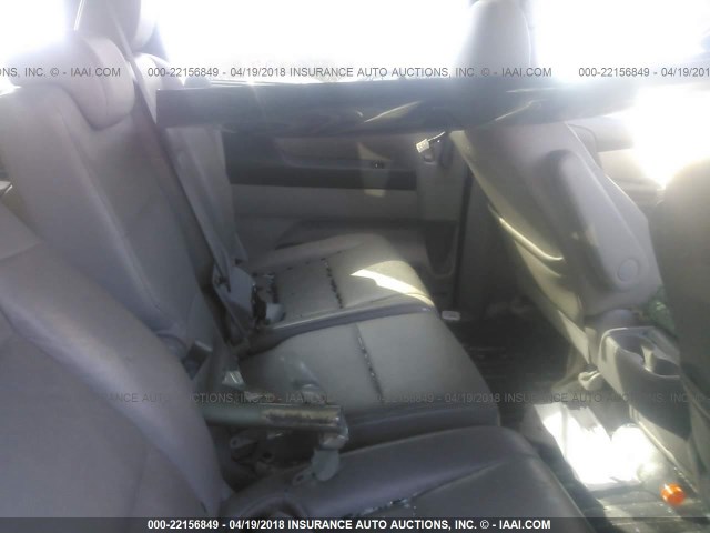 5FNRL5H68CB103614 - 2012 HONDA ODYSSEY EXL შავი ფოტო 8