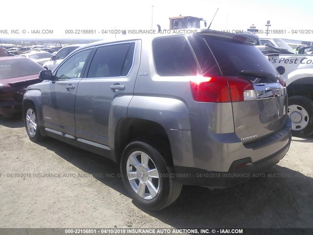 2GKALMEK6C6314488 - 2012 GMC TERRAIN SLE GRAY photo 3