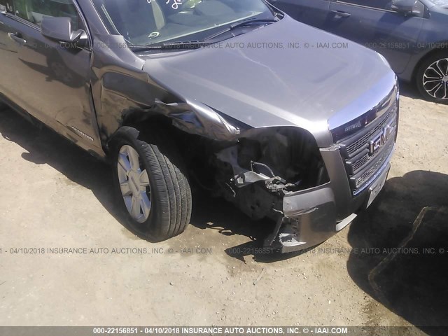 2GKALMEK6C6314488 - 2012 GMC TERRAIN SLE GRAY photo 6