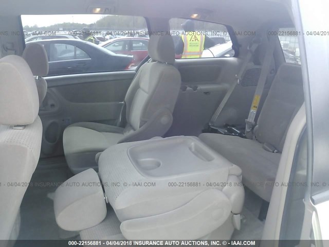 5TDZA23C46S469426 - 2006 TOYOTA SIENNA CE/LE GOLD photo 8