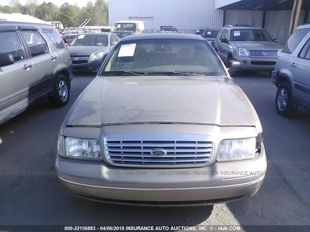 2FAFP74W94X128182 - 2004 FORD CROWN VICTORIA LX BEIGE photo 6