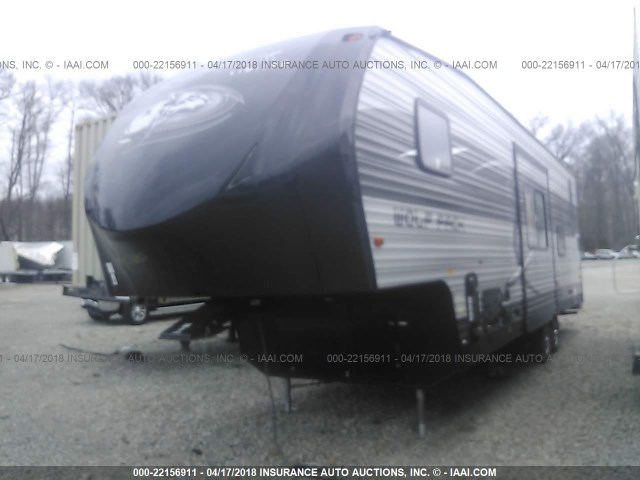 4X4FCTG25GX121094 - 2016 FOREST RIVER WOLF PACK  GRAY photo 2