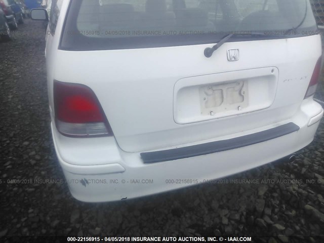 JHMRA3863WC007139 - 1998 HONDA ODYSSEY LX/EX WHITE photo 6