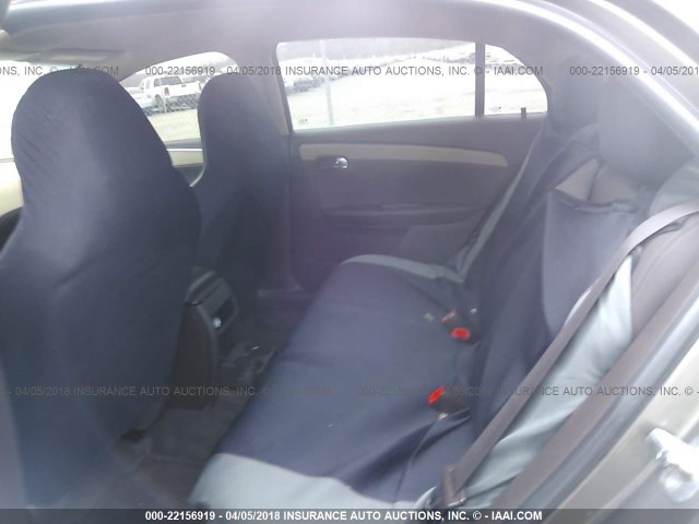 1G1ZB5E01CF161264 - 2012 CHEVROLET MALIBU LS GOLD photo 8