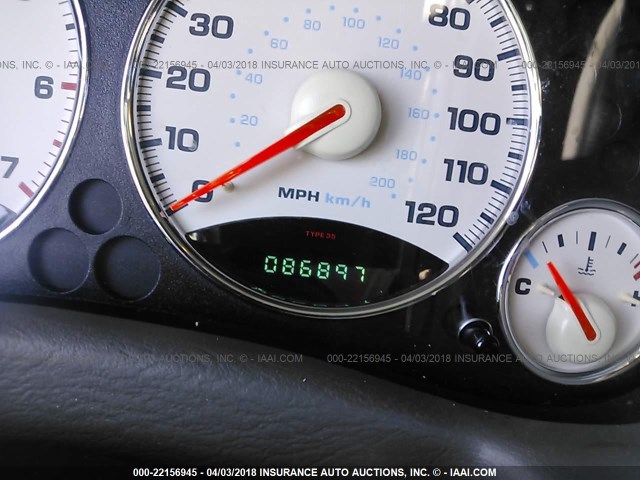 1J4GL38K03W599121 - 2003 JEEP LIBERTY RENEGADE BLACK photo 7