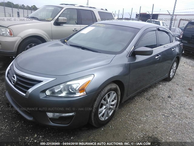 1N4AL3AP6EC316863 - 2014 NISSAN ALTIMA 2.5/S/SV/SL GRAY photo 2