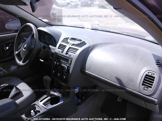 1G1ZS58F77F109997 - 2007 CHEVROLET MALIBU LS წითელი ფოტო 5