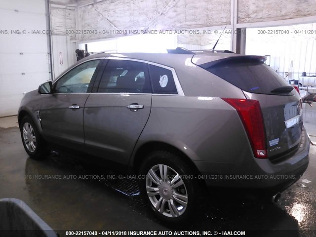 3GYFNDE37CS600043 - 2012 CADILLAC SRX LUXURY COLLECTION BROWN photo 3