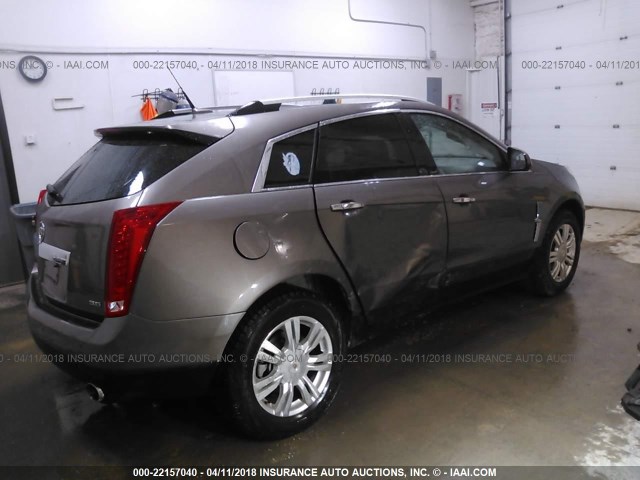 3GYFNDE37CS600043 - 2012 CADILLAC SRX LUXURY COLLECTION BROWN photo 4