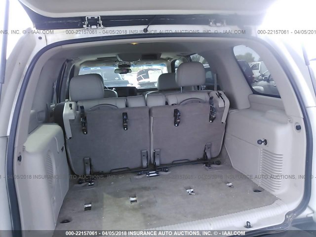 1GYEK63N75R133331 - 2005 CADILLAC ESCALADE LUXURY თეთრი ფოტო 8