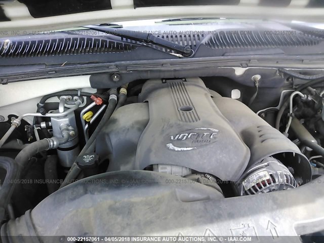 1GYEK63N75R133331 - 2005 CADILLAC ESCALADE LUXURY თეთრი ფოტო 9