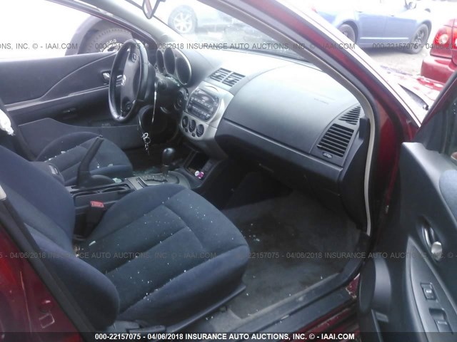 1N4AL11E83C141290 - 2003 NISSAN ALTIMA S/SL RED photo 5