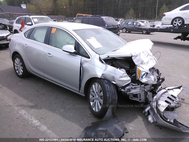 1G4PP5SK0F4171494 - 2015 BUICK VERANO SILVER photo 1