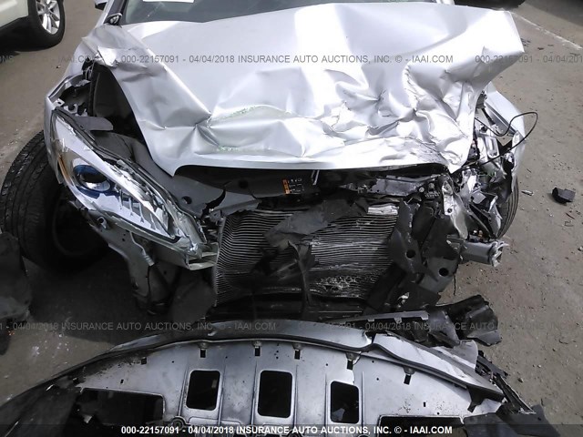 1G4PP5SK0F4171494 - 2015 BUICK VERANO SILVER photo 6