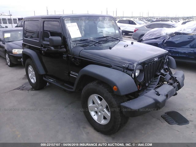 1C4AJWAG6CL256517 - 2012 JEEP WRANGLER SPORT Qara foto 1