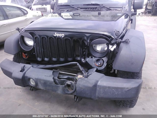 1C4AJWAG6CL256517 - 2012 JEEP WRANGLER SPORT Qara foto 6