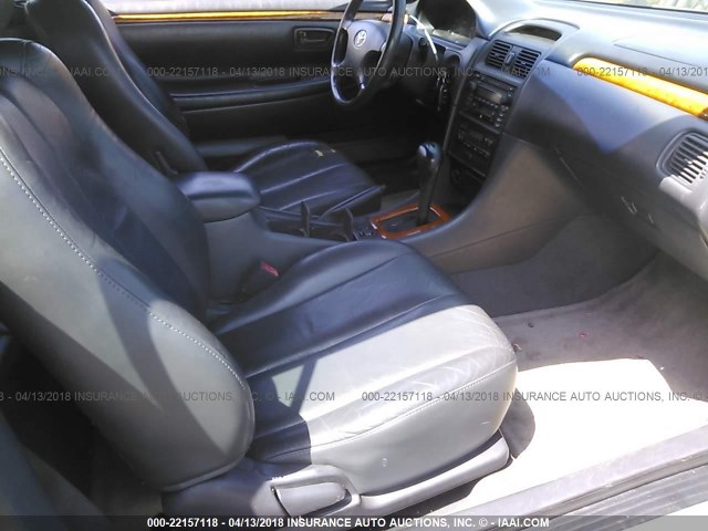 2T1FF28P73C605021 - 2003 TOYOTA CAMRY SOLARA SE/SLE 银色 照片 5