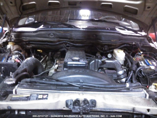 3D7KU28C14G202392 - 2004 DODGE RAM 2500 ST/SLT 棕色 照片 10