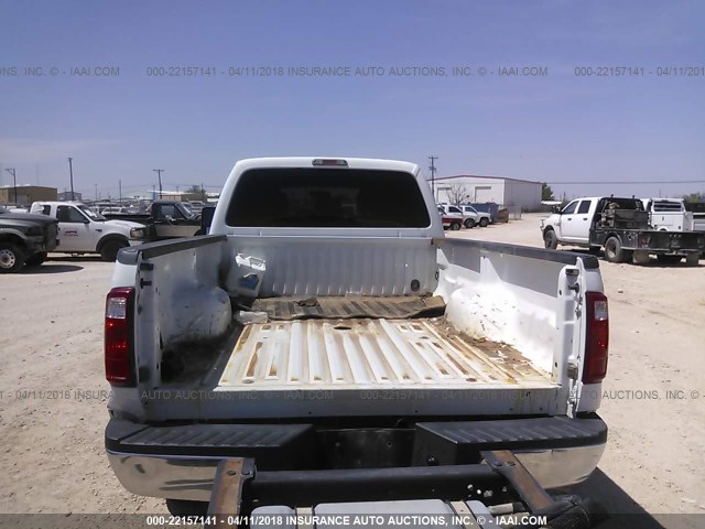 1FT8W3BT0DEA67376 - 2013 FORD F350 SUPER DUTY WHITE photo 8