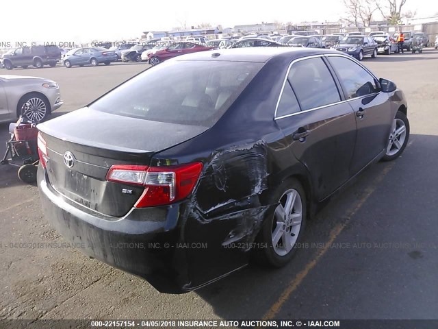 4T1BF1FK3CU080862 - 2012 TOYOTA CAMRY SE/LE/XLE BLACK photo 6
