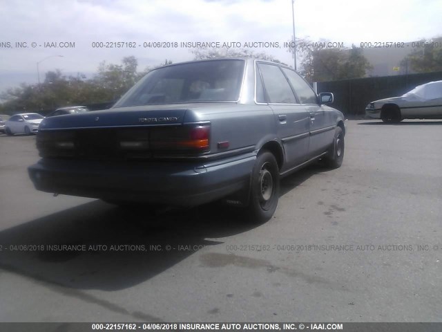 4T1SV21E4MU405661 - 1991 TOYOTA CAMRY DLX GRAY photo 4